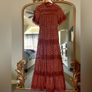 Rust Maxi Dress